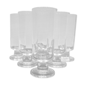 Vintage crystal champagne glasses