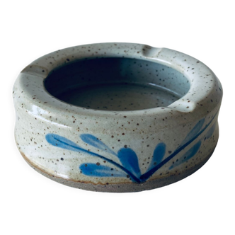 Stoneware ashtray signed Couturier