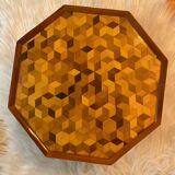 Bamboo marquetry display
