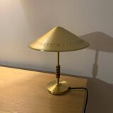 Governor 250 Brass Walnut Table Lamp