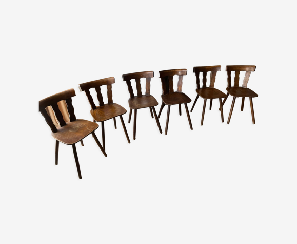 Lot 6 chaises bistrot vintage | Selency