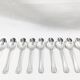 Solid silver moka spoons