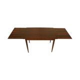 Table à manger extensible en palissandre fabriquée dans les années 1960