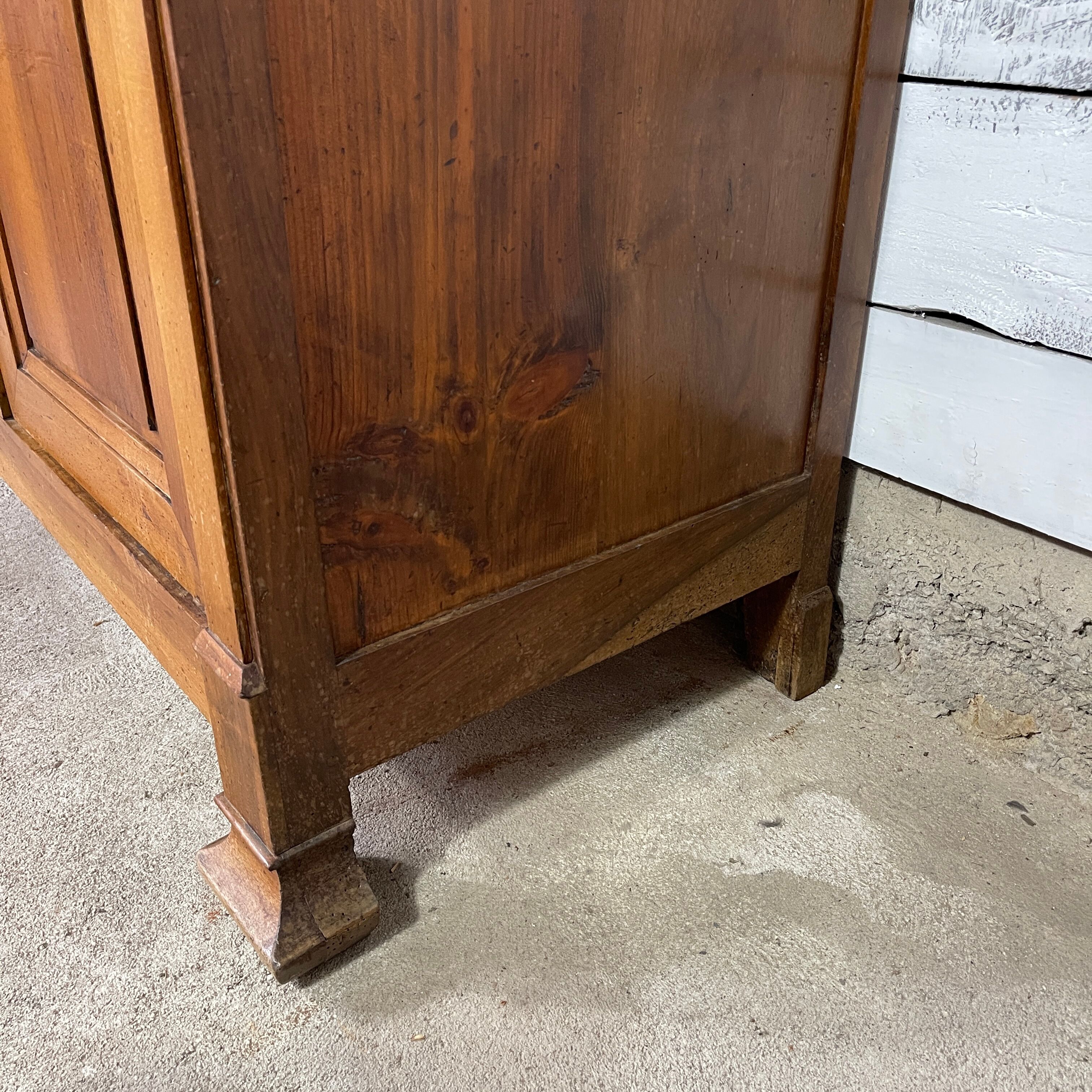Old walnut buffet