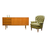 enfilade des années 60, de style scandinave classique