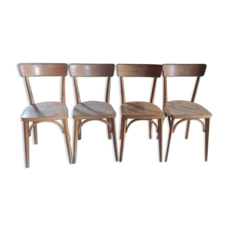 1 set of 4 Baumann chairs