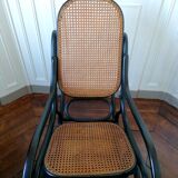Rocking chair Thonet n°10 , 1908 original label