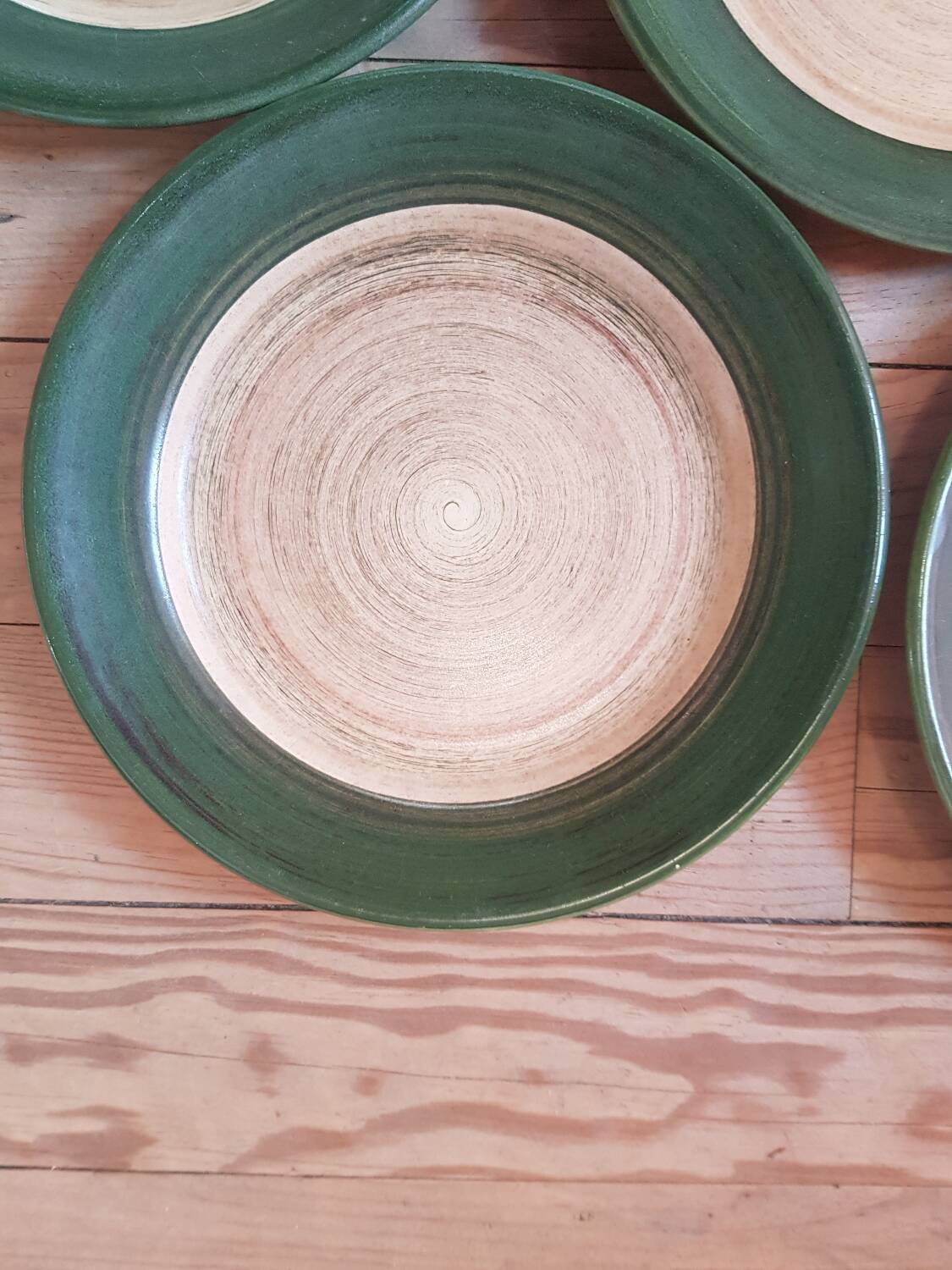 Set of 7 dessert plates Saint Clément