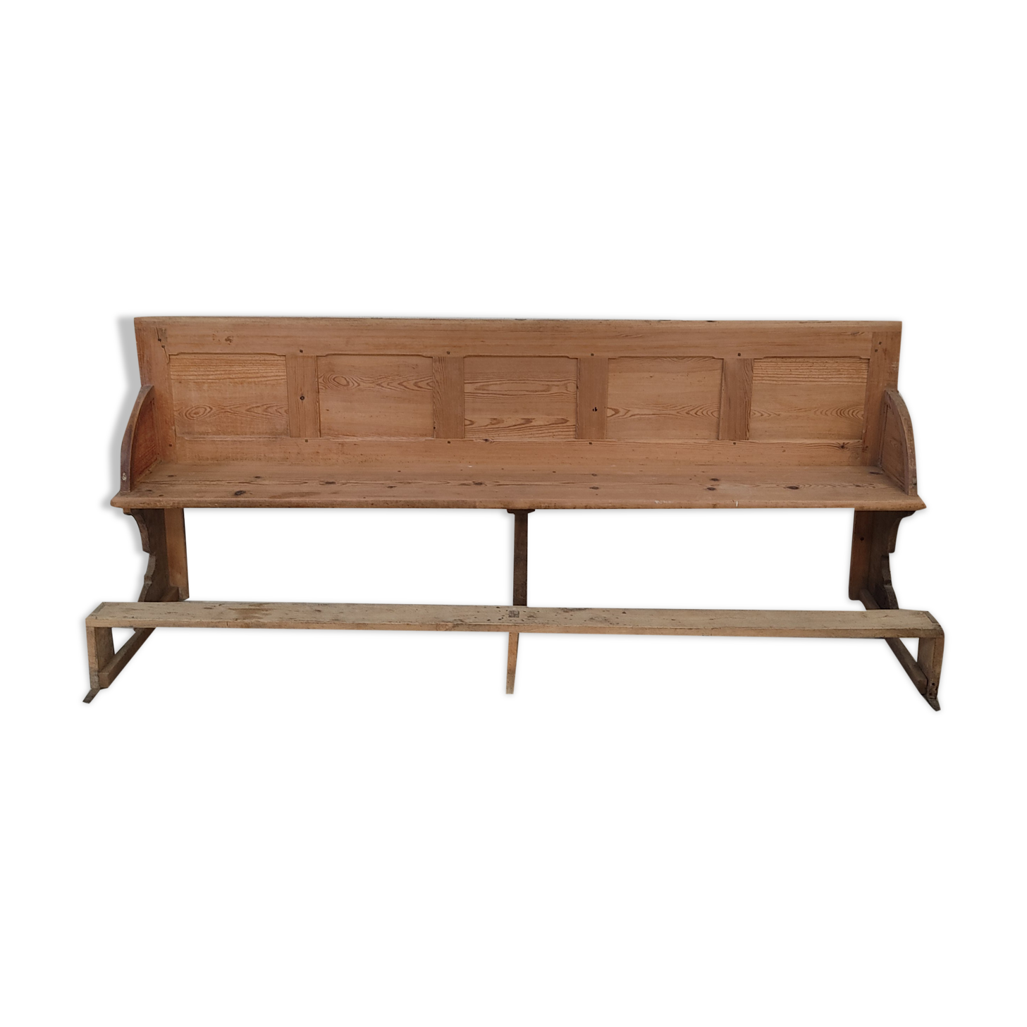 Ancient church bench