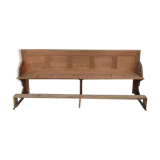 Ancient church bench