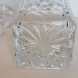 Cut crystal whiskey decanter