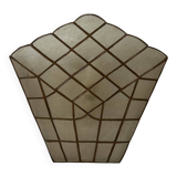 Applique nacre et laiton, France, 1970