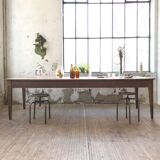 Vintage pine farm table