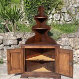 Solid oak corner