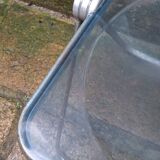 Plia chair in blue plexiglass by Giancarlo Piretti for Castelli