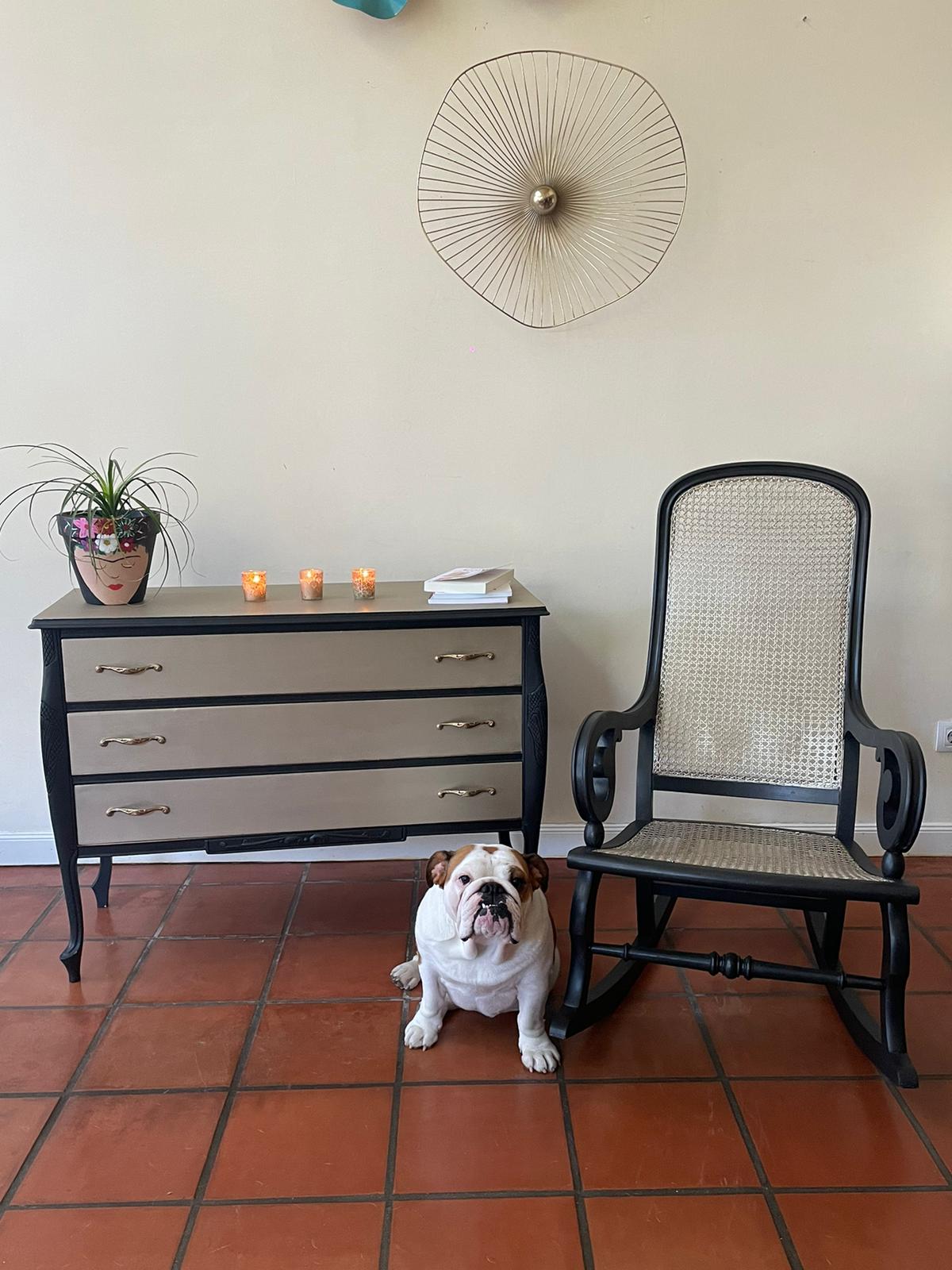 Bentwood Champagne Style Wooden Rocking Chair