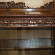 Gothic Revival library hand-carved by Pugin