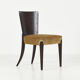 Set of 4 model h-214 j. halabala dining chairs, 30