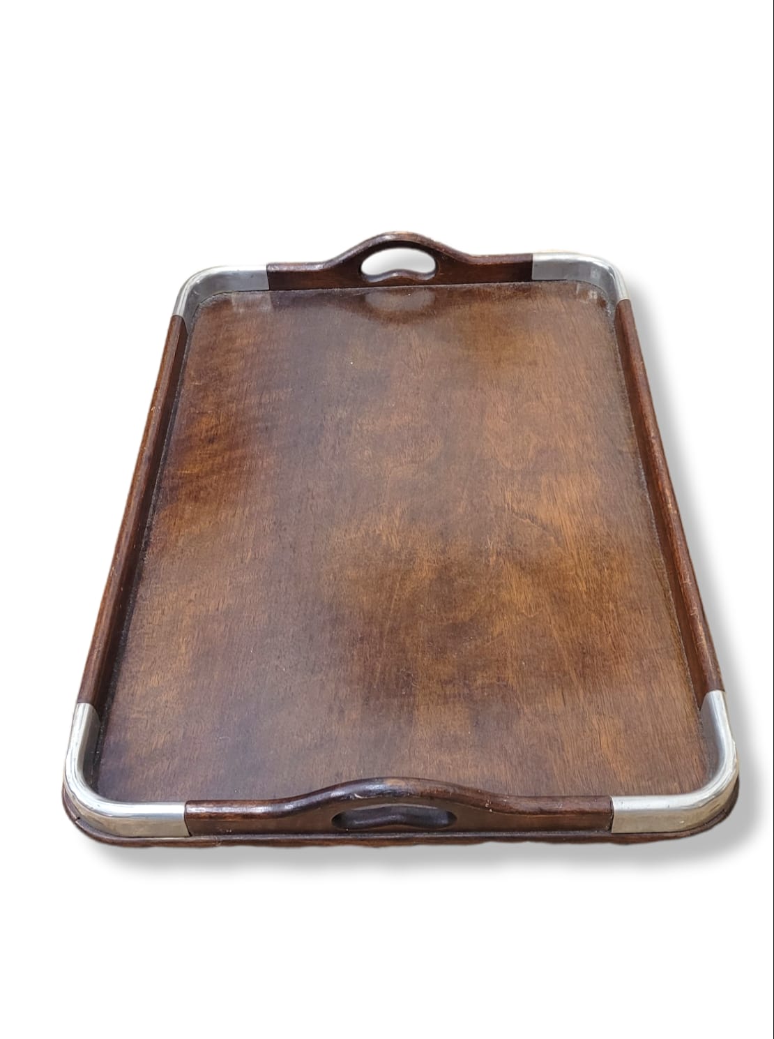 Wooden serving tray