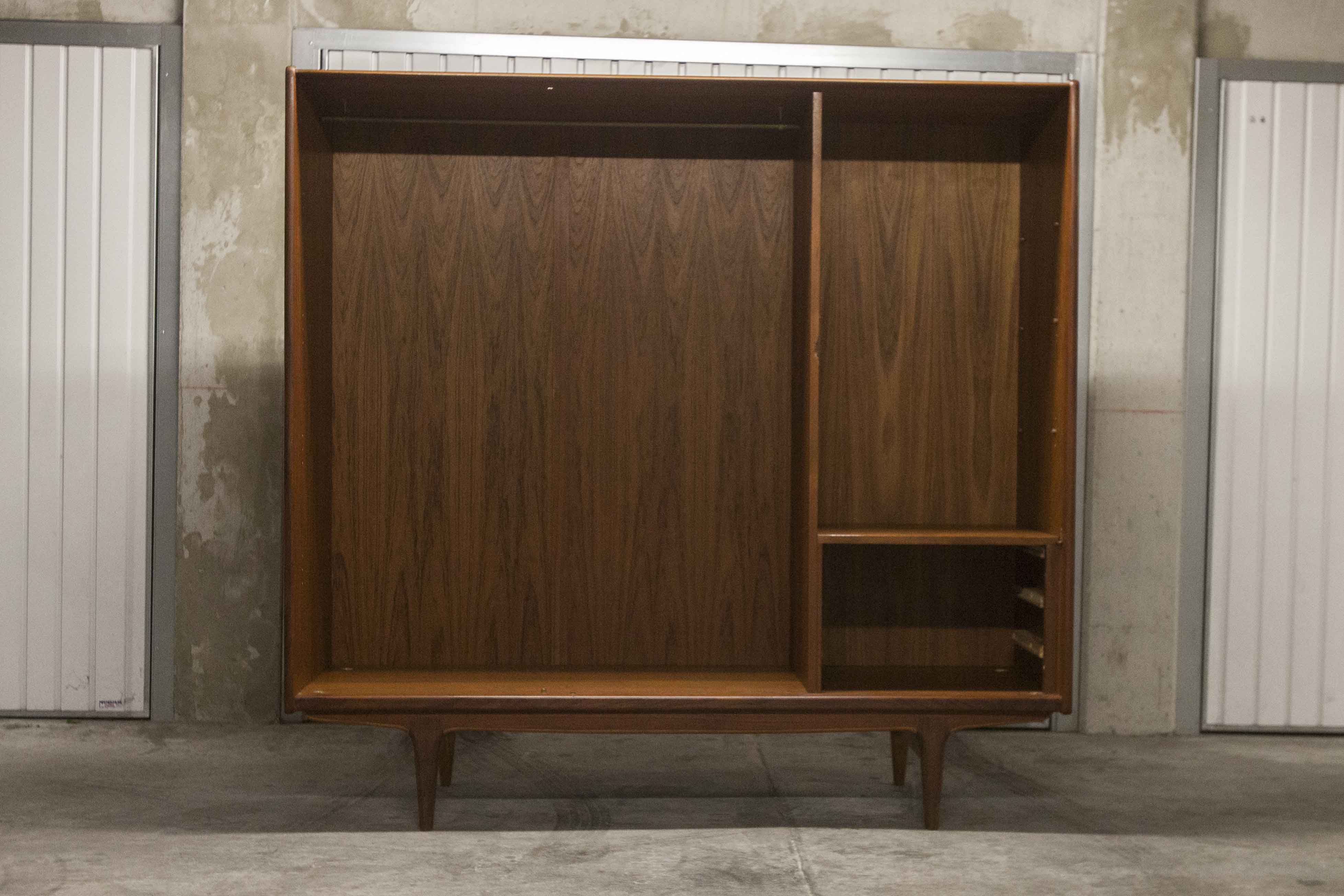 Scandinavian wardrobe 1960 Simat teak