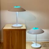 Pair of mushroom lamps 70s Kema Keur