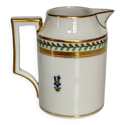 Pot à lait en porcelaine de Vienne peint à la main, XIXe siècle