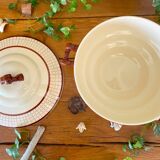 Antique Longchamp earthenware soup tureen