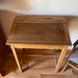 Solid oak music stand