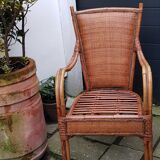 1950 rattan chair