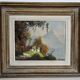 Painting: oil on canvas - mountain landscape