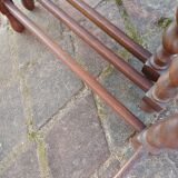 Mahogany nesting tables, set of 3