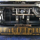 Underwood Typewriter, 1900