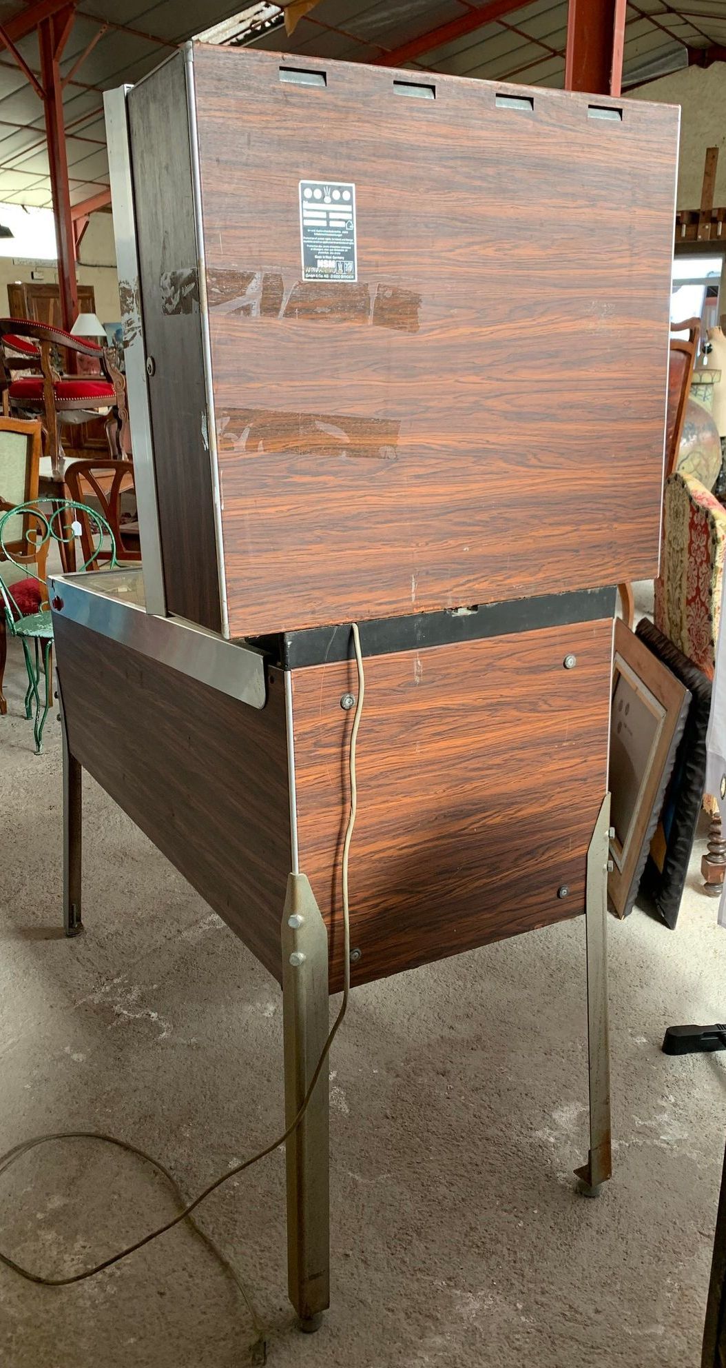 Rare pinball machine from the german brand gottlieb from the 1980s