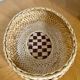 Vintage wicker storage basket