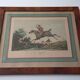 Table engraving carle vernet (1758-1836) the hunt engraved by debucourt