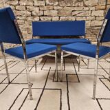 Banc et ses deux chaises vintage 1970