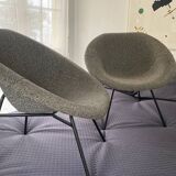 Shell armchair, Claude Vassal, 1950