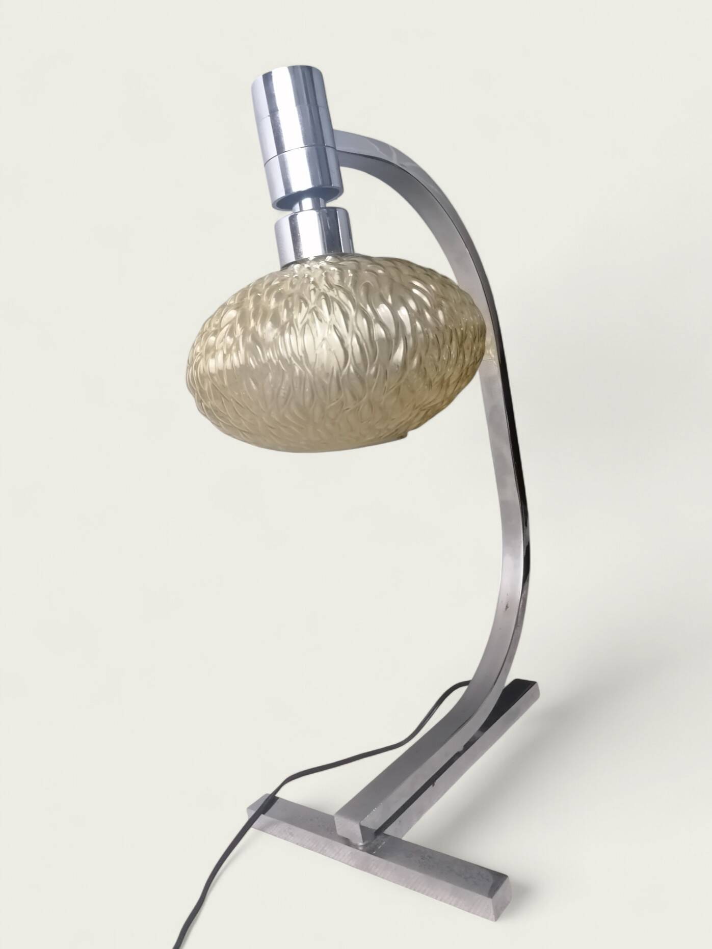 1970 designer lamp in chrome Franco Albini