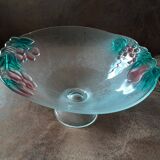 Grand  saladier  sur pied  cristal