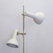 Lampadaire scandinave à 2 spots années 60