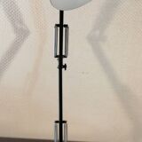 Large black Aluminor articulated desk lamp made in France vintage 1970