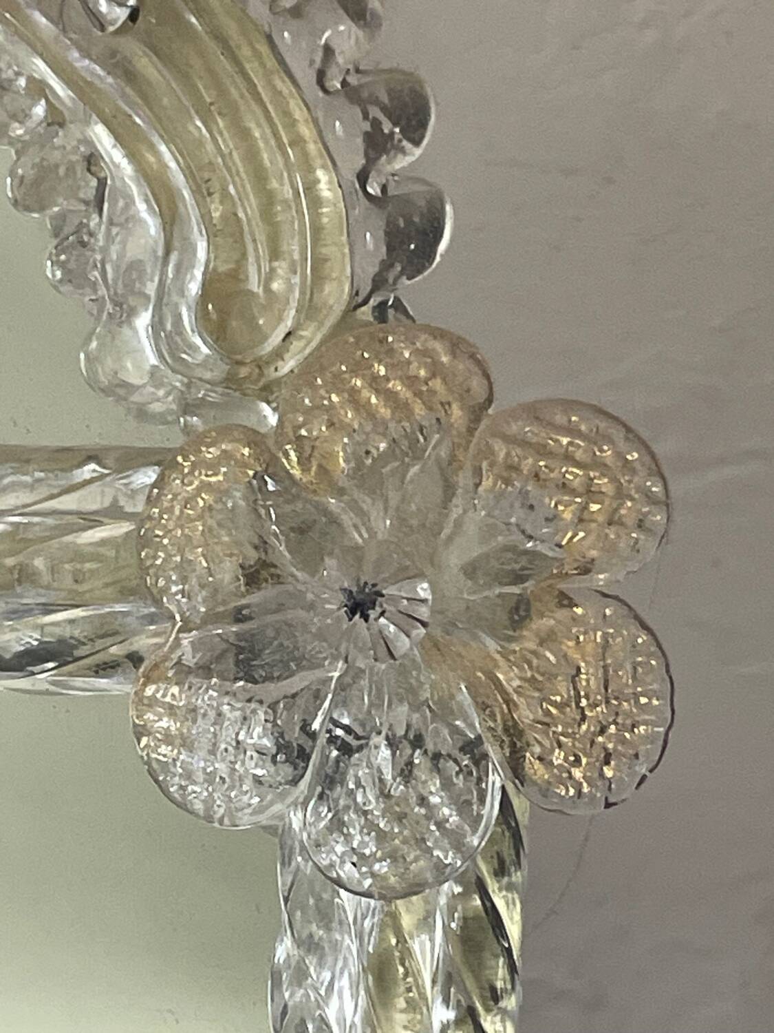 Miroir en verre de Murano