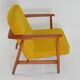 Fauteuil modèle Z jaune 1960