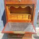 Mahogany drop-leaf secretary, Louis Philippe