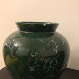 Green vase marble effect