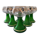 Service de 6 verres alsaciens