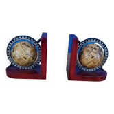 Globe bookend set