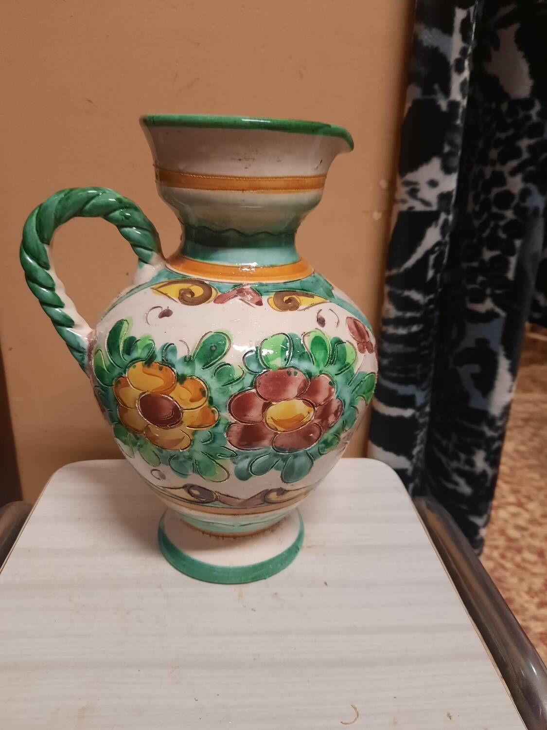 Vintage ceramic vase, pitcher