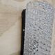 Vintage wall lamp Glashutte Limburg bubble glass texture (60s)