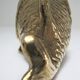Zoomorphic ashtray golden bronze fish Vintage Peerage